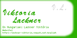 viktoria lackner business card